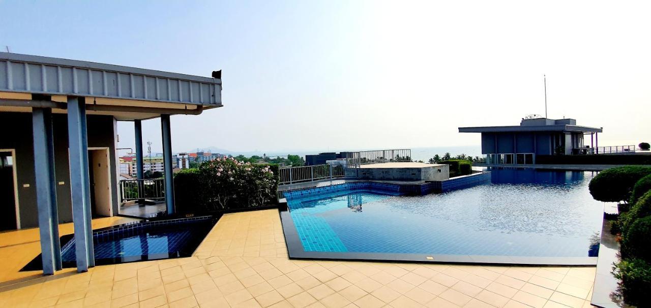 Cozy Near Beach 200M With Toproof Pool At Patio Bangsaen エクステリア 写真