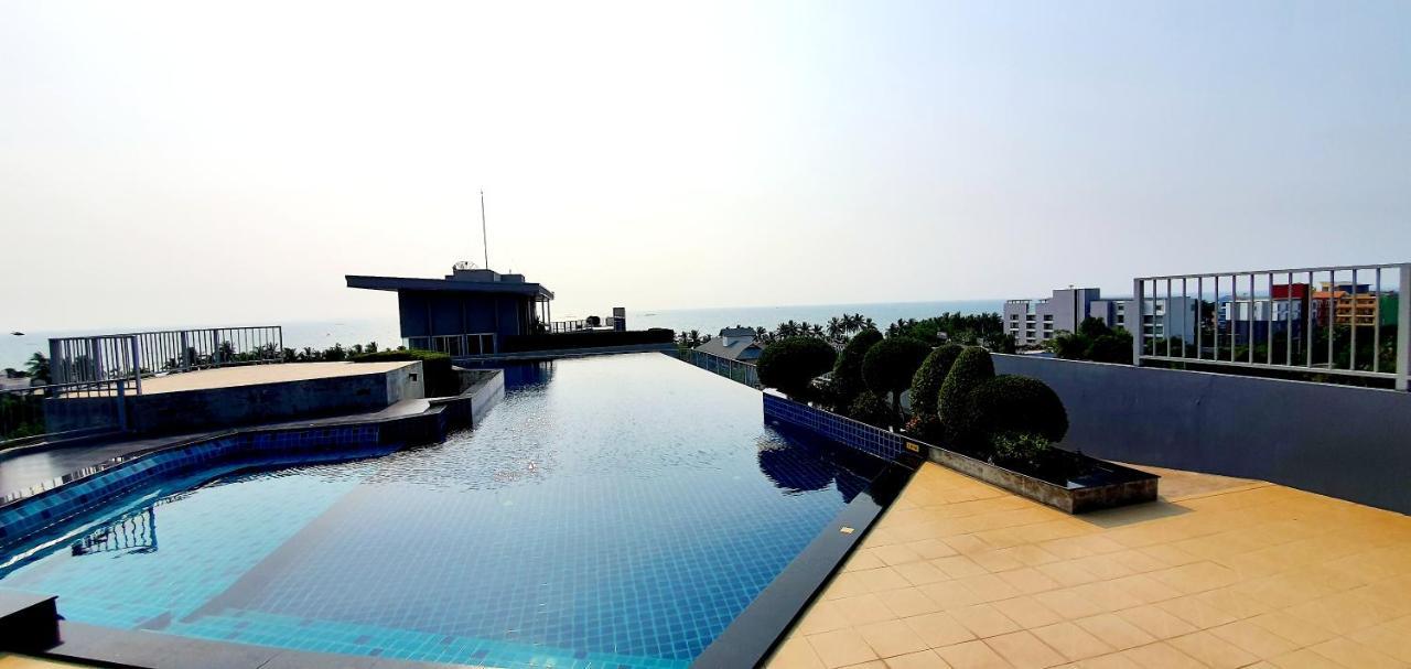 Cozy Near Beach 200M With Toproof Pool At Patio Bangsaen エクステリア 写真